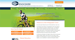 Desktop Screenshot of orthocenter.com